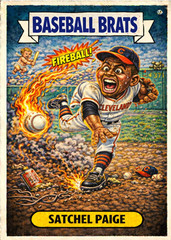 SATCHEL PAIGE BRATS #### BUY 5 GET 1 FREE #### or 30% OFF 12 OR MORE