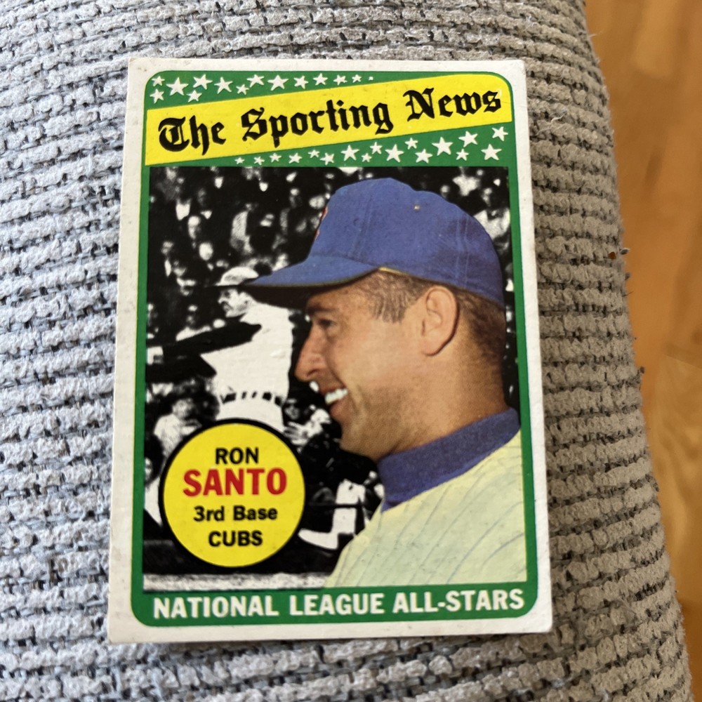 Ron Santo – 1969 Topps #420 – The Sporting News All Stars – Cubs – MLB HOF