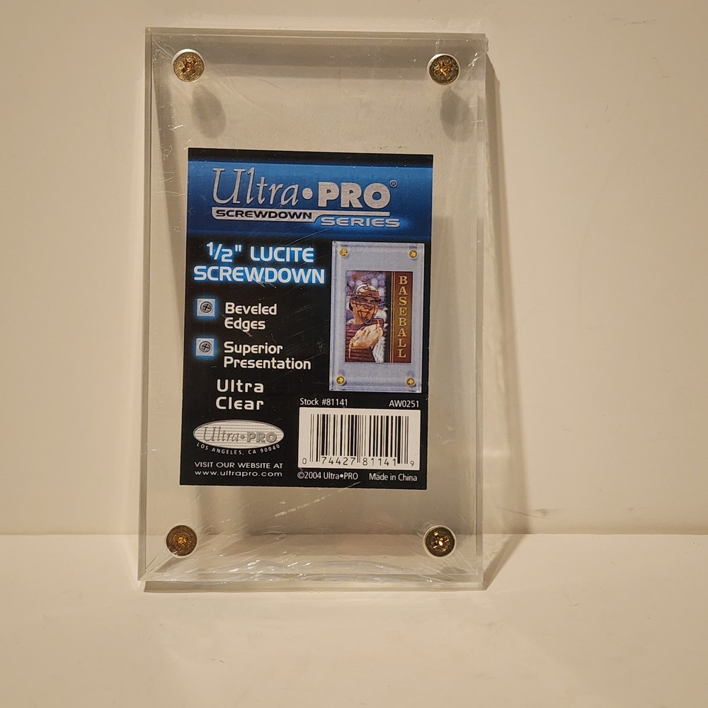 Ultra-Pro 81141 1/2 Inch Lucite 4 Screw Screwdown
