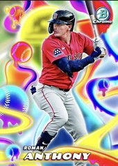 2025 BOWMAN CHROME BASEBALL MELT MASHERS SINGLES – U PICK FREE SHIPPING