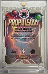 TRE JOHNSON III RARE BLUE SOLAR SYSTEM PULSAR NUMBERED INVESTMENT CARD