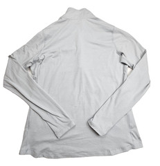 Oklahoma Sooners Shirt Mens Large Gray NCAA Football Nike Dri Fit Quarter Zip