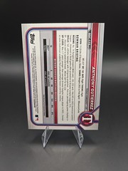2022 Bowman Chrome Draft Sapphire Edition – Anthony Gutierrez #BDC-110 Green /50