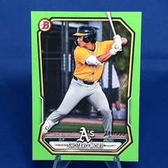 Shotaro Morii 2026 Bowman Baseball Neon Green Border /399 Athletics #BP-48
