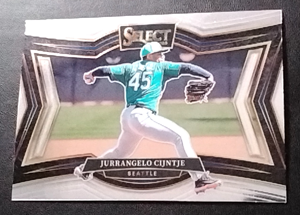 2025 Panini Select #263 Jurrangelo Cijntje Diamond Level Seattle Mariners. G69