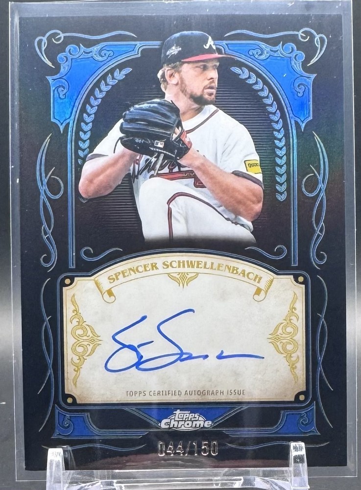 Topps 2026 Chrome Spencer Schwellenbach Ink Strokes Auto IS-SS /150