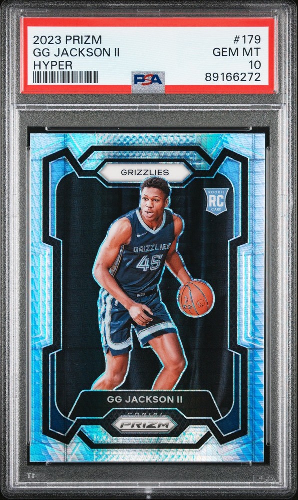 2023-24 Panini Prizm #179 GG Jackson II Prizms Hyper PSA 10