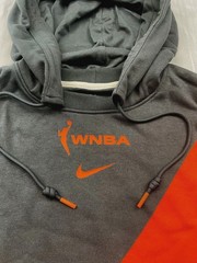 New Mens Nike WNBA Logowoman Swoosh Premium Hoodie Size Medium Loose $95