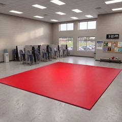 20&rsquo;x24&rsquo;x1 5/8&Prime; Dollamur Flex-Roll MMA Wrestling Mat – Black, Red, Royal or Navy