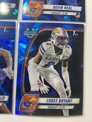 2024 Bowman U Chrome Sapphire Edition, Kansas Jayhawks NCAA Football, Lot Of 6