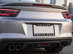Chicago White Sox License Plate Frame Cover – Black – EliteAuto3K