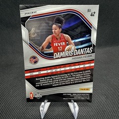 2025 Panini Prizm WNBA #42 Damiris Dantas White Seismic Prizms