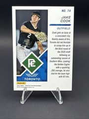 Jake Cook 2025 Prospect Edition Prospect Ticket – Red /299 – #74 Blue Jays