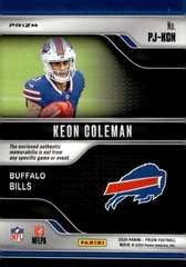 2024 Panini Prizm #PJ-KCN Keon Coleman Premier Jerseys