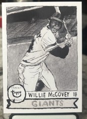 2024 Topps Spotlight WILLIE MCCOVEY Grayscale Filter /49 SF GIANTS #87