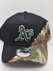 NewEra Oakland Athletics A&rsquo;s Realtree Camo Tearaway 9forty A-Frame Snapback Hat