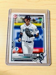 2021 Julio Rodriguez Bowman Draft 1st Edition #BD-145 Paper Prospects – Mariners