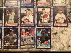 2025 Topps Heritage High & Low Number LOT 55 Dark Blue Bordered Cards Mint Cond.