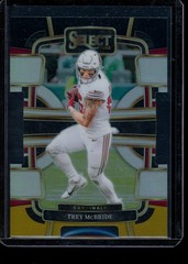 2023 Panini Select #1 Trey McBride Black and Gold Prizms Die Cuts