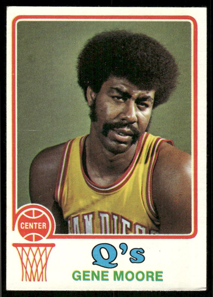 1973-74 Topps Gene Moore #223 San Diego Conquistadors