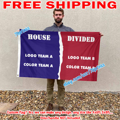 Denver Broncos vs Kansas City Chiefs House Divided Flag 3×5 ft Banner 2026 NFL