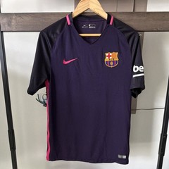 FC Barcelona 16-17 A. Iniesta #8 Soccer Jersey Purple Pink Black Men M