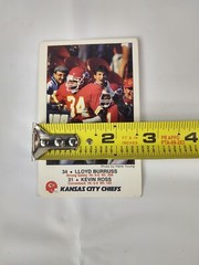 Vtg Set Of 10 Frito Lay Kansas City Chiefs Football Cards Law Enforcement Agency