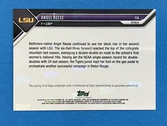 QTY AVL #/99! Angel Reese Auto Bowman U Now Prospect Autograph March Madness