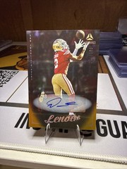 2025 Panini Luminance Autographs Gold #73 Deommodore Lenoir Auto 071/100 49ers