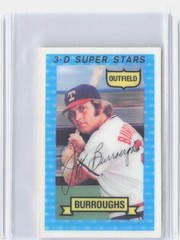 1974 Kellogg&rsquo;s 3-D Super Stars Jeff Burroughs #16 EXCELLENT Card is scanned