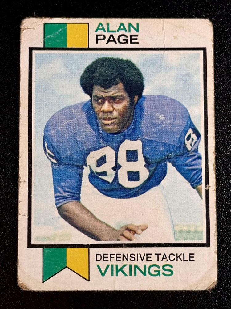 Alan Page Minnesota Vikings – 1973 Topps #30
