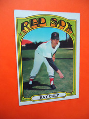 Ray Culp – 1972 Topps Baseball card #2 – Boston Red Sox – pitcher
