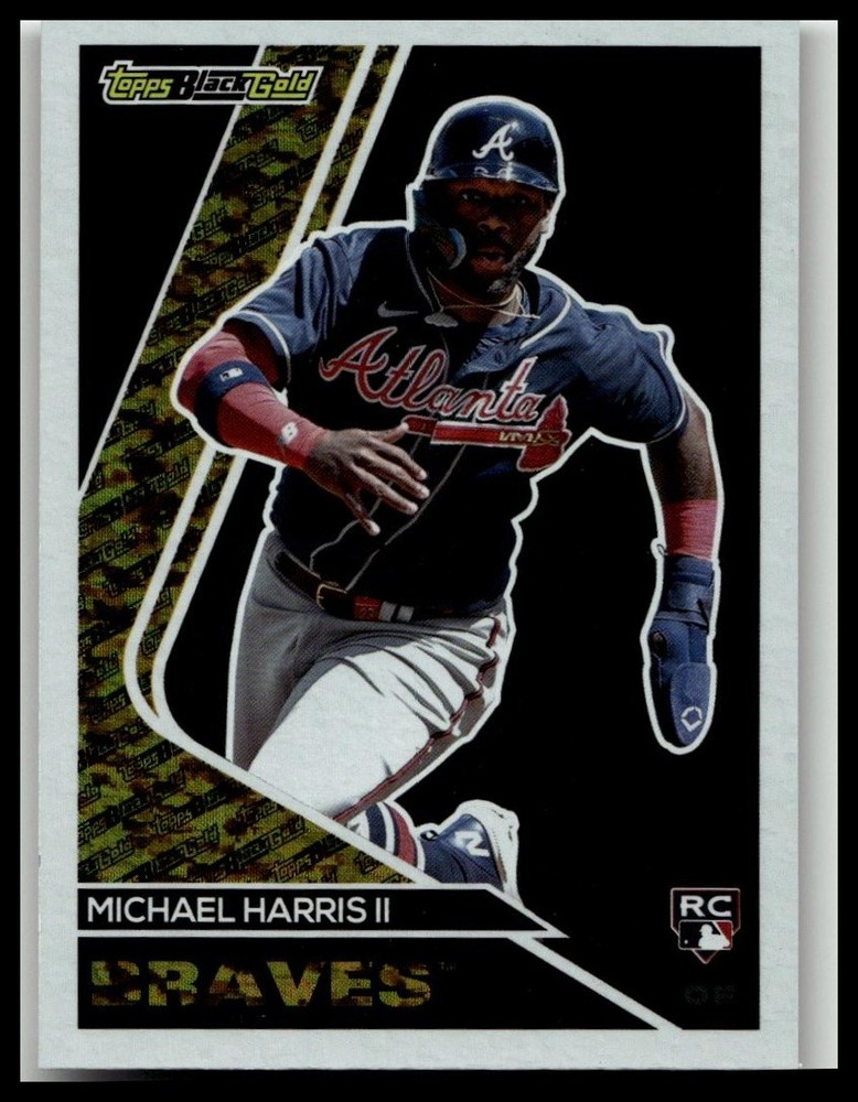 2023 Topps Update #BG-6 Michael Harris II Topps Black Gold