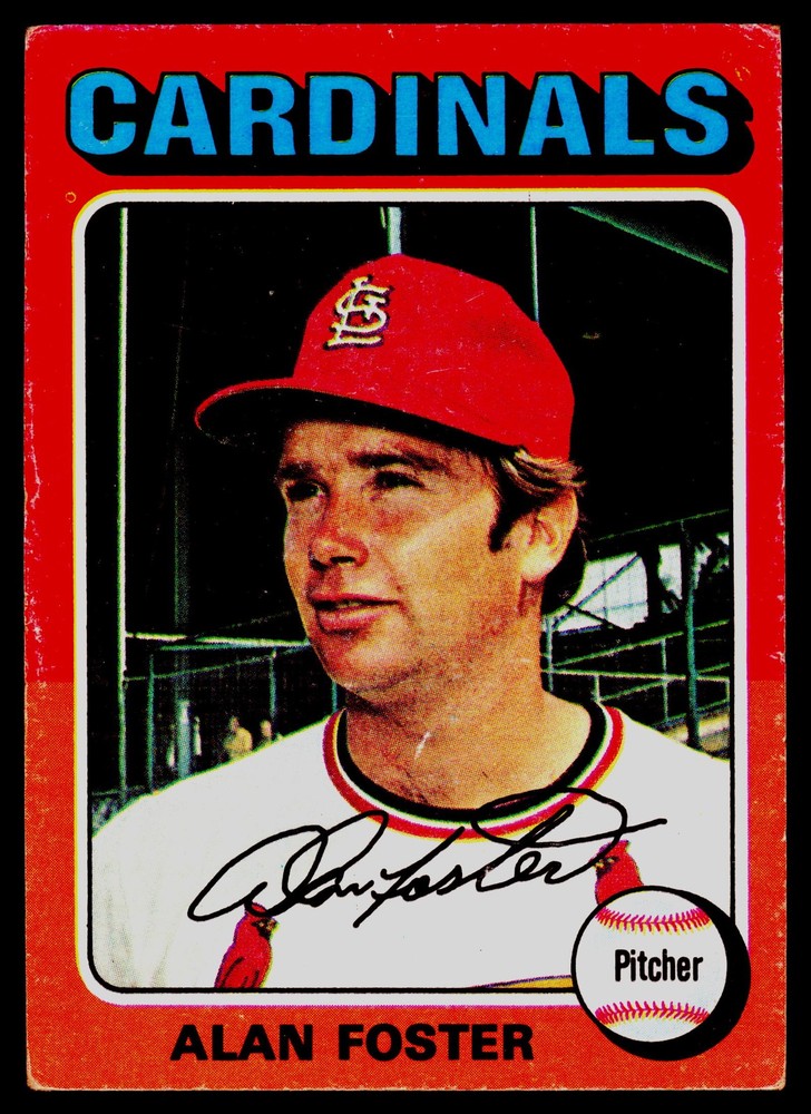 1975 Topps #296 Alan Foster – VG