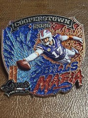 Cooperstown 2026 Josh Allen Bills Mafia Pin Week 10 Buffalo Bills 🔥🔥🔥🔥🔥
