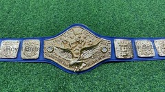 WWWF Bob Backlund Antonio Inoki Heavyweight Wrestling Championship Title Belt