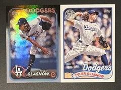 2024 Topps Update #US300 Tyler Glasnow Rainbow Foil w/ Bonus #89US-1 (k1)