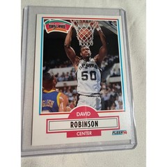 1990 Fleer David Robinson 172 San Antonio Spurs Basketball Card NBA Center