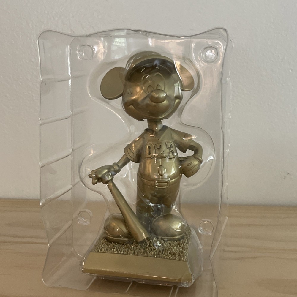 D23 GOLD Mickey Mouse Bobblehead Los Angeles Angels SGA 8/12/26 Giveaway