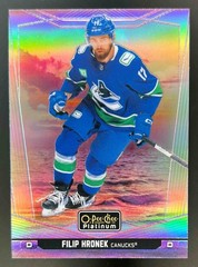 2024-25 OPC O-Pee-Chee Platinum Filip Hronek #170 Sunset Vancouver Canucks