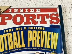 August 1991 – INSIDE SPORTS – Magazine – NFL & College Football Preview