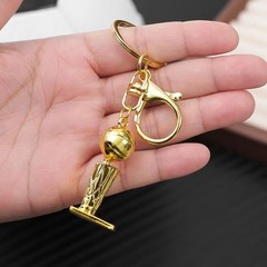 Mini NBA Trophy Keychain Basketball Pendant