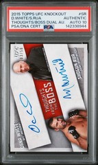 2015 #SR DANA WHITE/SHOGUN RUA 3/50 PSA AUTHENTIC AUTO 10