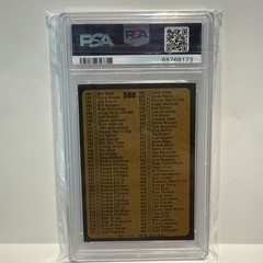 1973 Topps #588 Checklist 529-660 PSA 8 NM-MT High Number Unmarked