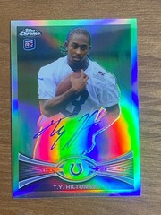 2012 Topps Chrome – T.Y. Hilton #168 Refractor (RC) Auto /178