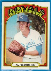 1972 Topps – Al Fitzmorris #349 – Kansas City Royals