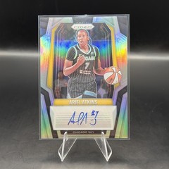 Ariel Atkins 2025 Panini WNBA Prizm #SG-AA Silver Auto