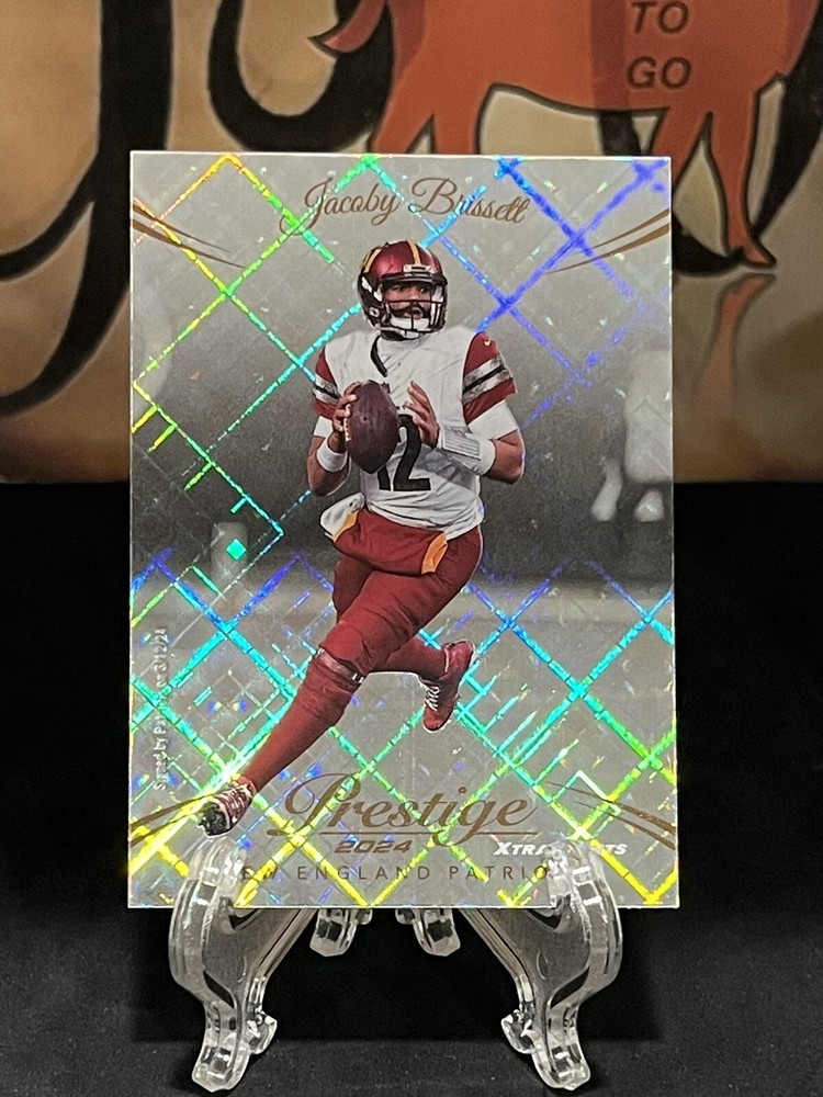 2024 Panini Prestige Jacoby Brissett #200 Diamond New England Patriots