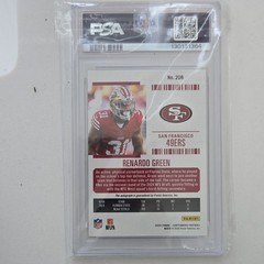 Panini 2024 Contenders Renardo Green Rookie Ticket Cracked Ice Auto /25 PSA 9