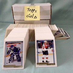 1992-93 Topps GOLD PARALLEL #1 to #269 Stars Commons Rookies U-PICK Hockey Cards